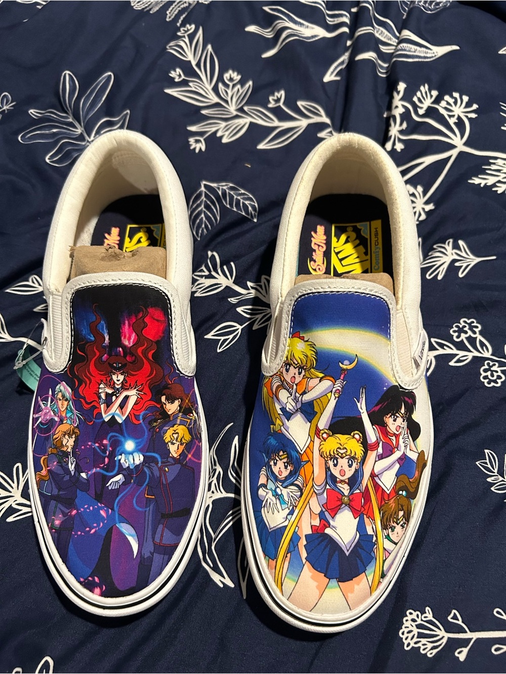 Sailor Moon Slip-On women’s Shoes in Multicolor